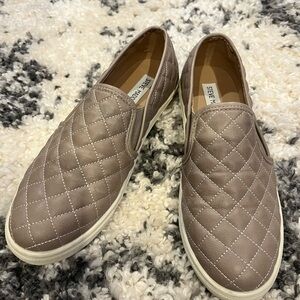 Steve Madden Quilted Slip-On Loafers